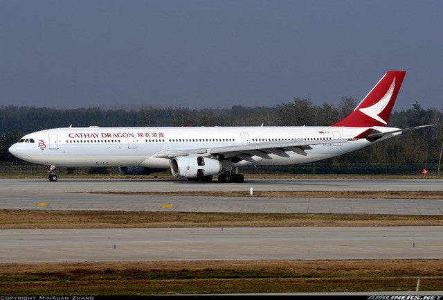 Phoenix Cathay Dragon Airbus A330-300 B-LLA 1/400 Aircraft Scale Model
