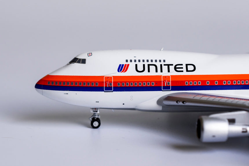 NG Models United Airlines Boeing 747SP N140UA (“Saul Bass" livery; large 'United' titles) 1/400 Scale