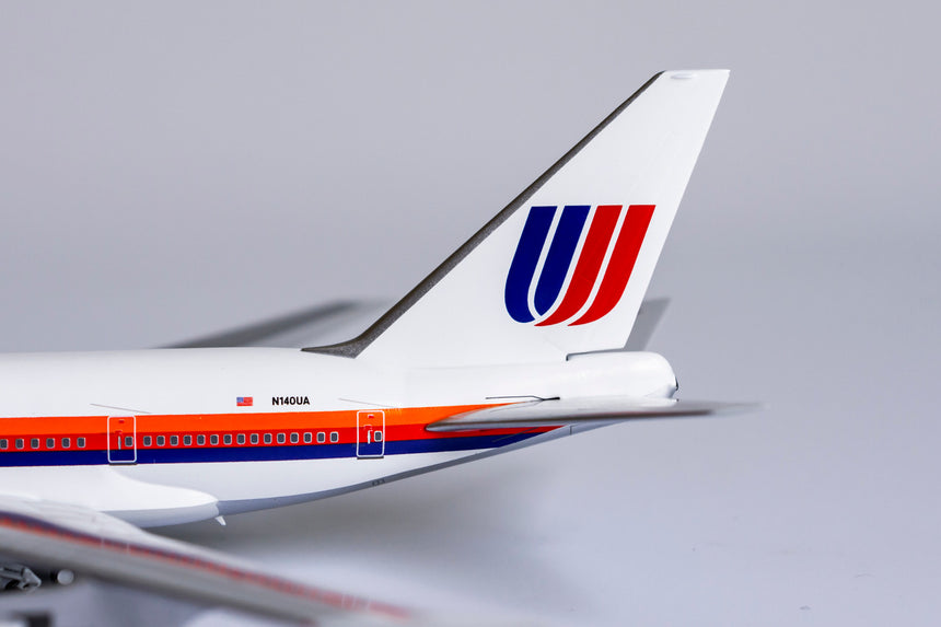 NG Models United Airlines Boeing 747SP N140UA (“Saul Bass" livery; large 'United' titles) 1/400 Scale