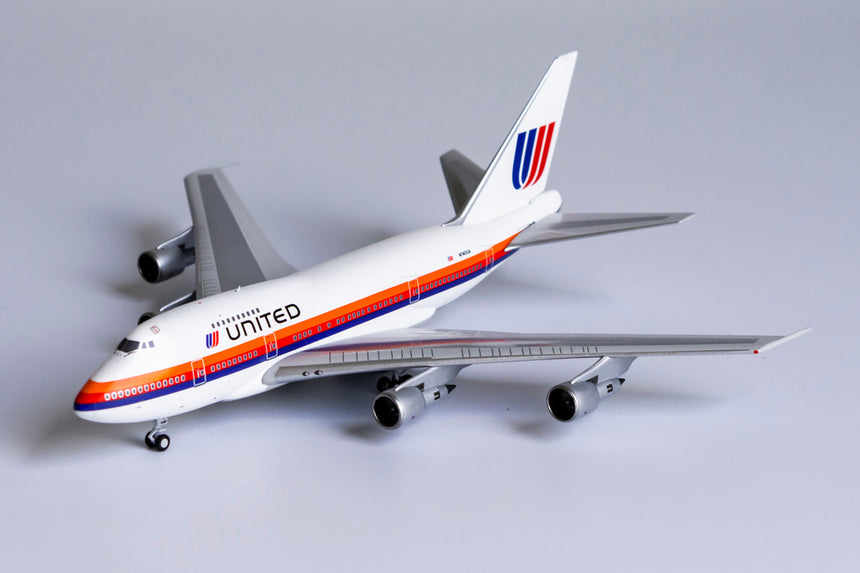 NG Models United Airlines Boeing 747SP N140UA (“Saul Bass" livery; large 'United' titles) 1/400 Scale