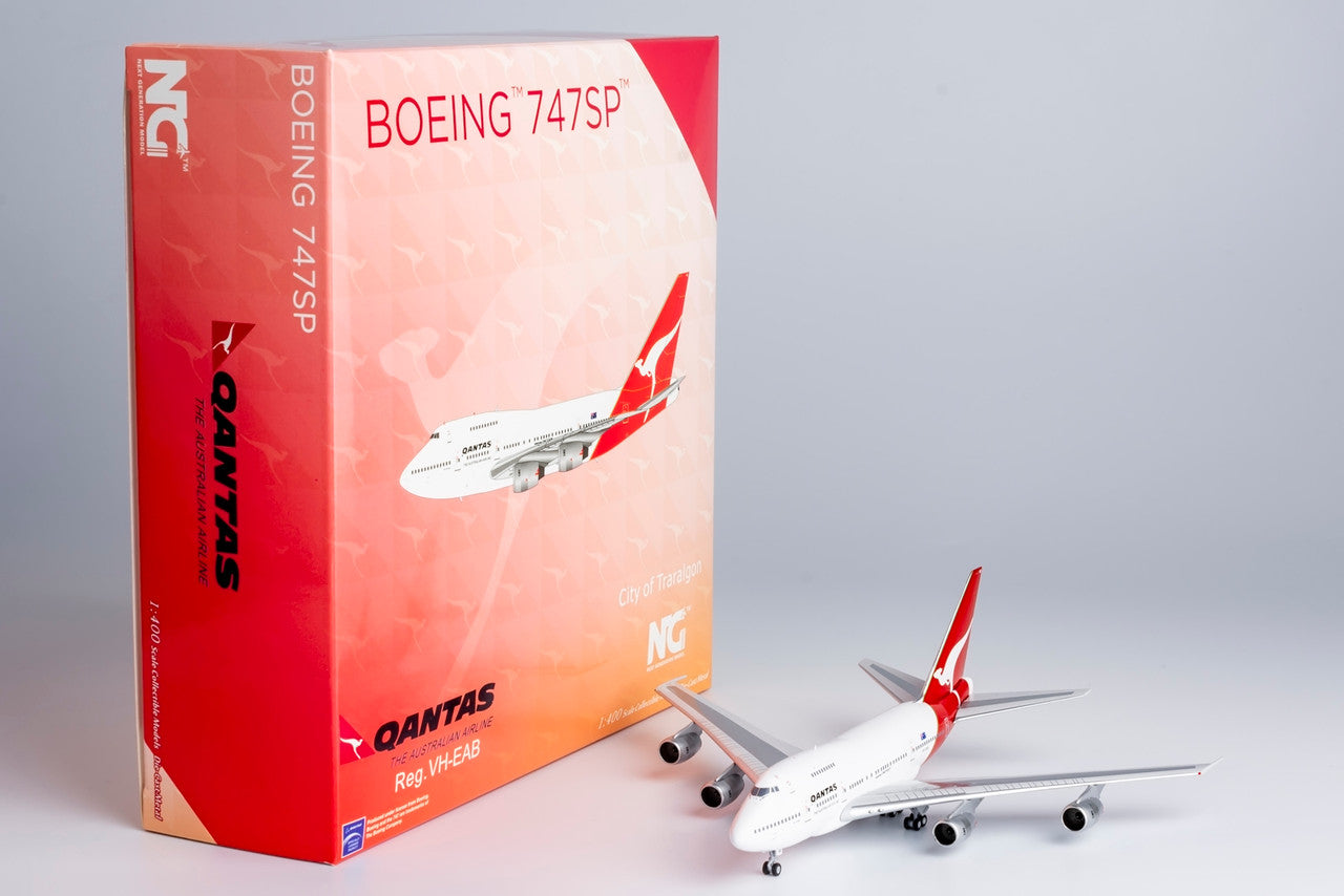NG Model Qantas Airways Boeing B747SP-38 'The Australian Airline' VH-EAB 1/400 Scale
