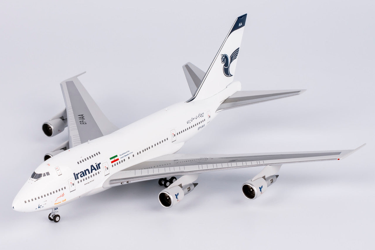 NG Models Iran Air "Persian Gulf" Boeing 747SP EP-IAA 1/400 Scale