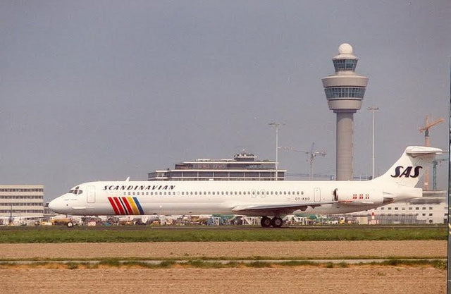 Phoenix Scandinavian SAS Mcdonnell Douglas MD-81 OY-KHO 1/400 Aircraft Scale Model