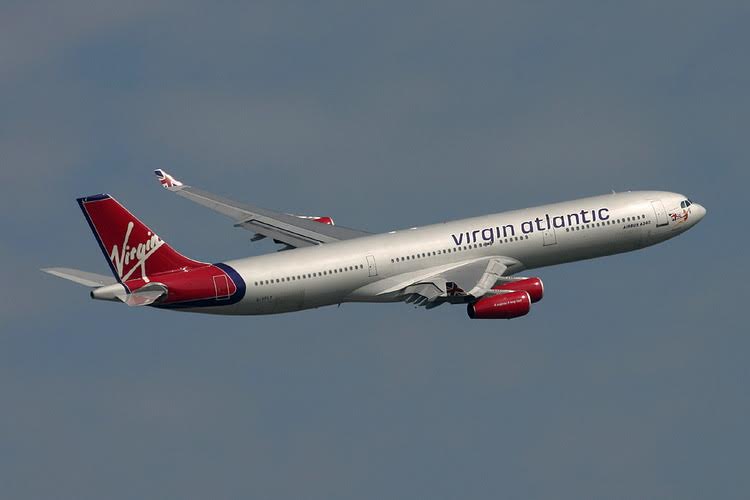 Phoenix Virgin Atlantic (Dragon Lady) Airbus A340-300 G-VFLY 1/400 Aircraft Scale Model