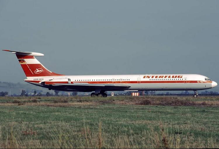 Phoenix Interflug Ilyushin IL-62 DDR-SEG 1/400 Aircraft Scale Model