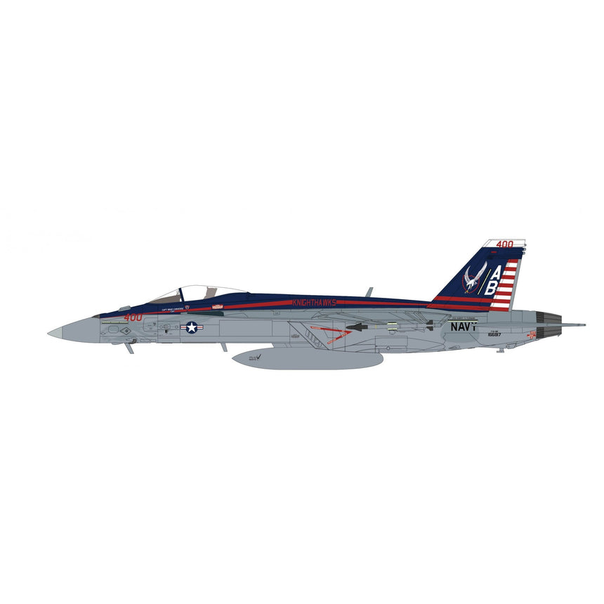 Hobby Master F/A-18E "Knighthawks" 166817, VFA-136, USS Trumman 2024 1/72 Scale