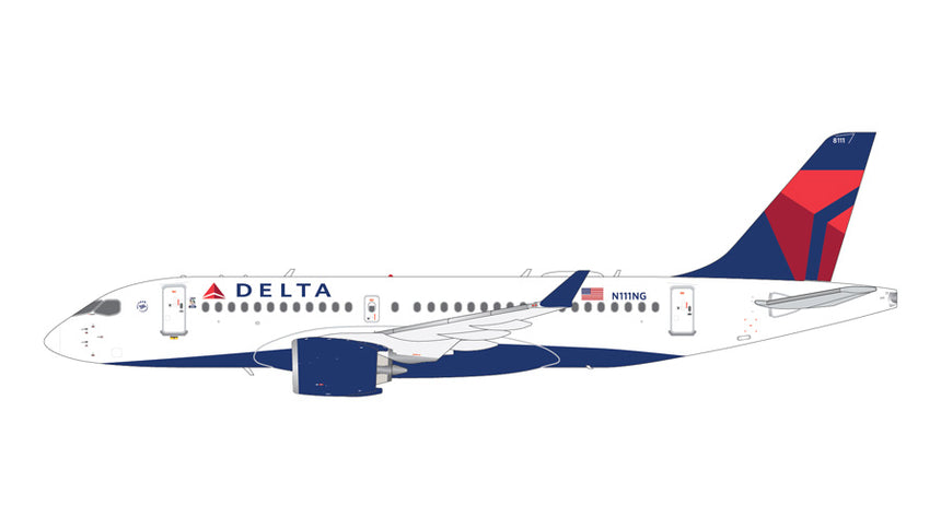 GeminiJets Delta Air Lines Airbus A220-100 N111NG 1/200 Aircraft Scale Model