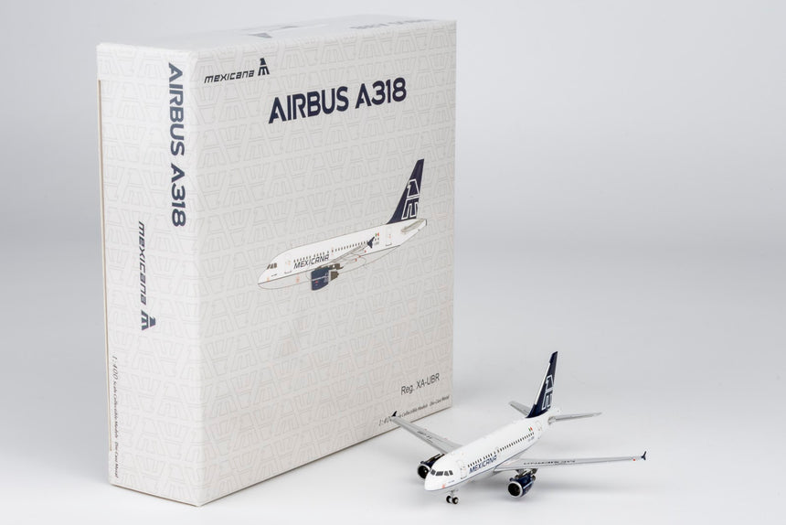 NG Models Mexicana Airbus A318-100 XA-UBR old colors 1/400 Aircraft Scale Model