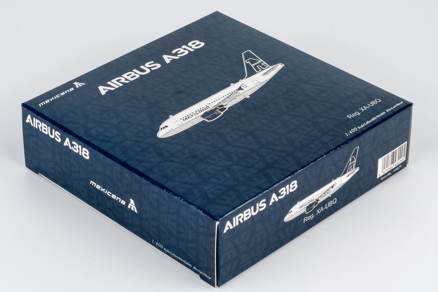 NG Models Mexicana Airbus A318-100 XA-UBQ old colors 1/400 Aircraft Scale Model