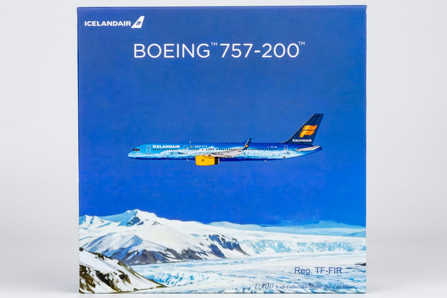 NG Models Icelandair Boeing 757-200/w Winglets TF-FIR Vatnajokull; (Ultimate) 1/400 Aircraft Scale Model