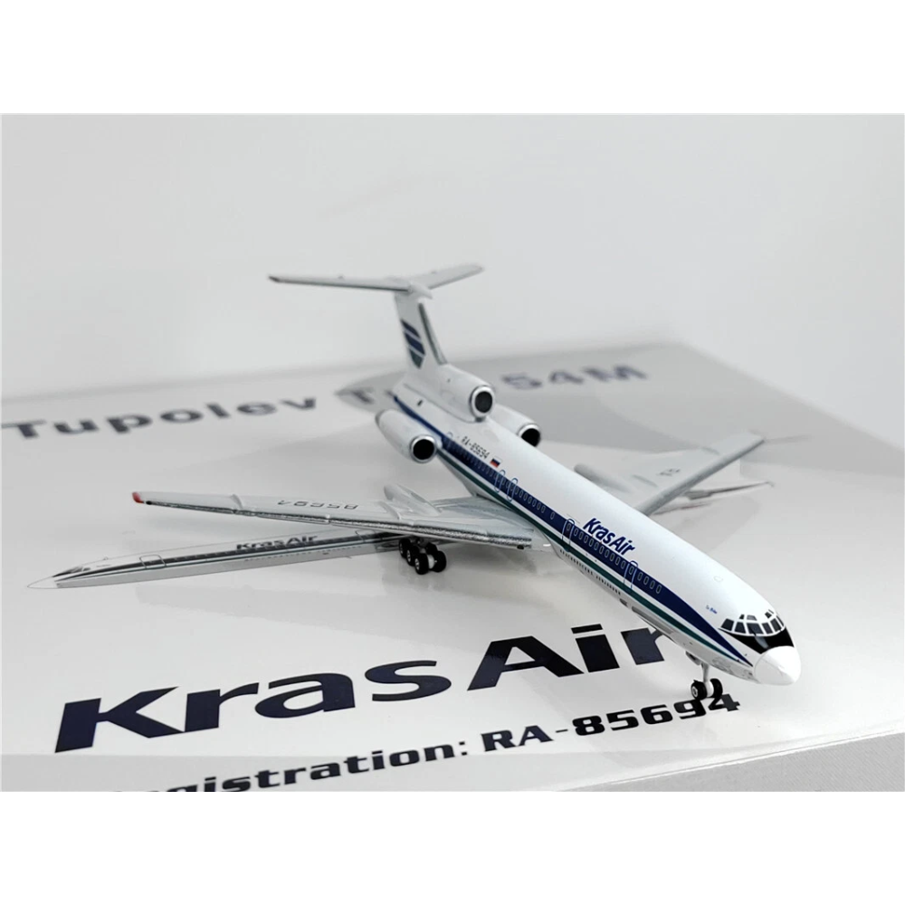 Phoenix KrasAir Tupolev TU-154M RA-85694 1/400 Aircraft Scale Model