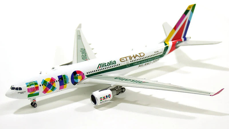 Phoenix Alitalia Airbus A330-200 'Expo 2015' EI-EJM 1/400 Aircraft Scale Model