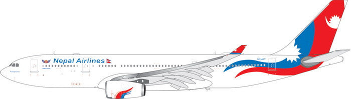 Phoenix Nepal Airlines Airbus A330-200 9N-ALY 1/400 Scale