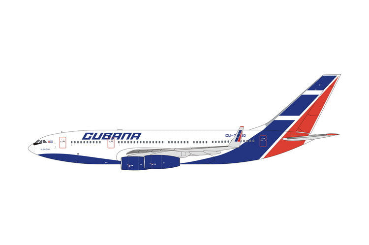Phoenix Cubana Ilyushin IL-96-300 CU-T1250 1/400 Scale