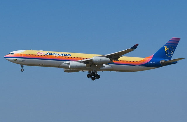 Phoenix Air Jamaica Airbus A340-300 6Y-JMP 1/400 Aircraft Scale Model