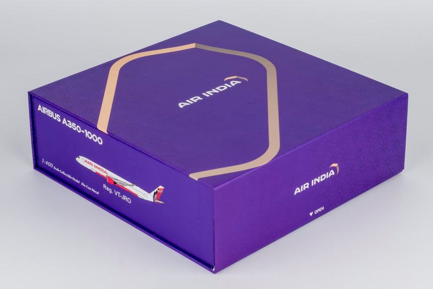 NG Models Air India Airbus A350-1000 VT-JRO (first A350-1000 for Air India) Ultimate 1/400 Aircraft Scale Model