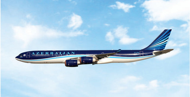 Phoenix Azerbaijan Airlines Airbus A340-500 4K-AZ86 1/400 Aircraft Scale Model