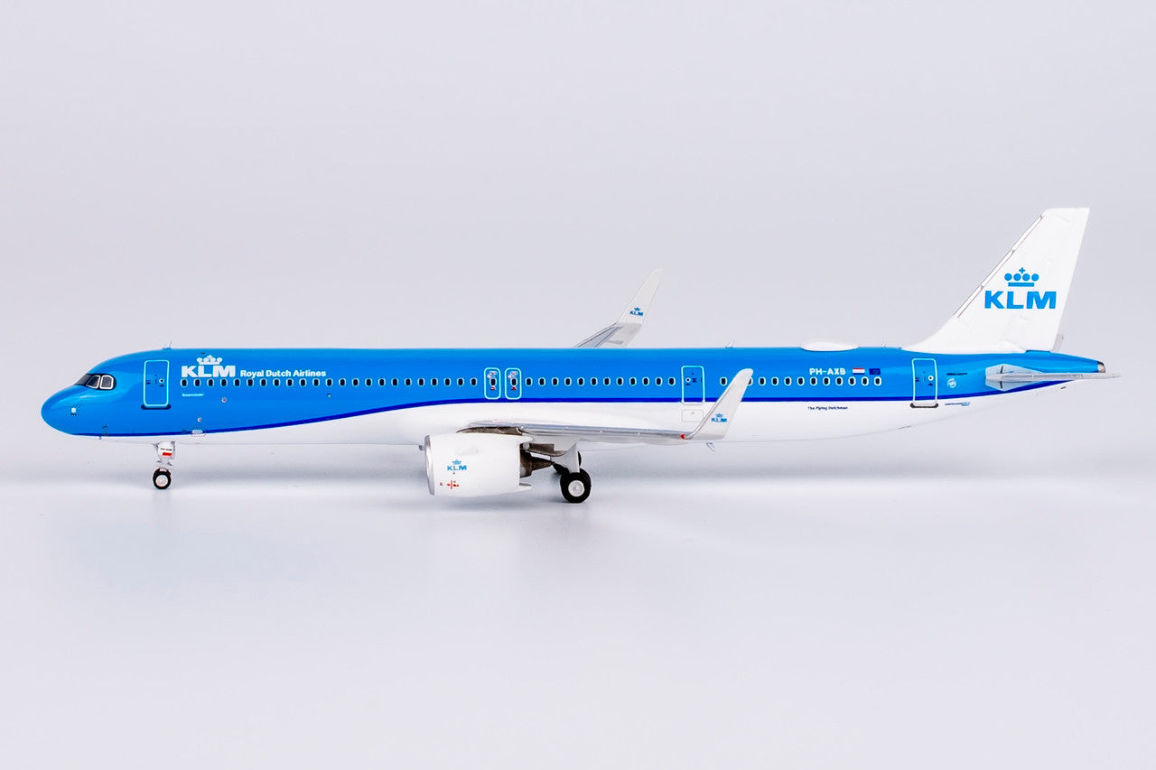 NG Models KLM Royal Dutch Airlines "Braamvlinder / Peach Blossom" Airbus A321neo PH-AXB 1/400 Scale