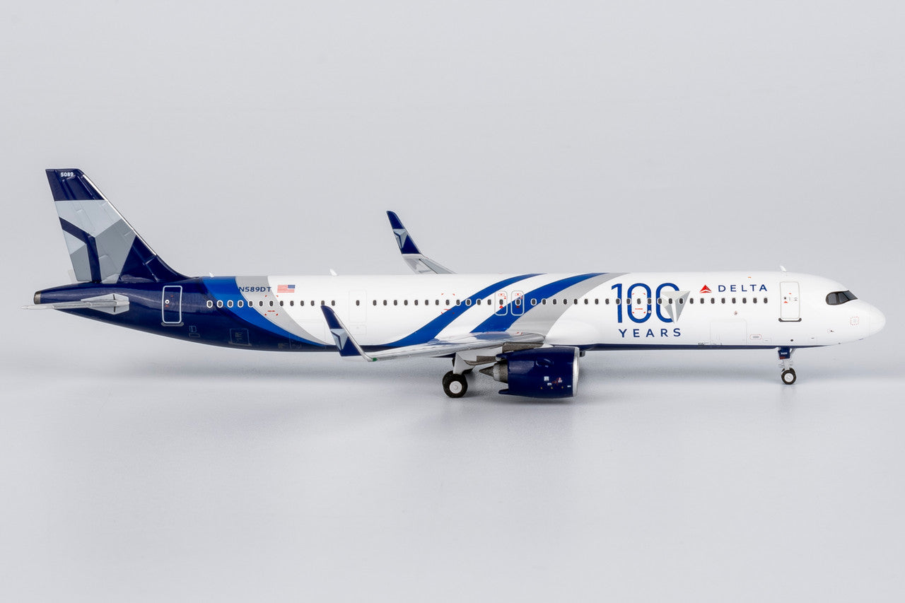 NG Models Delta Air Lines (Special Paint for the 100th Anniversary) Airbus A321neo N589DT 1/400 Scale