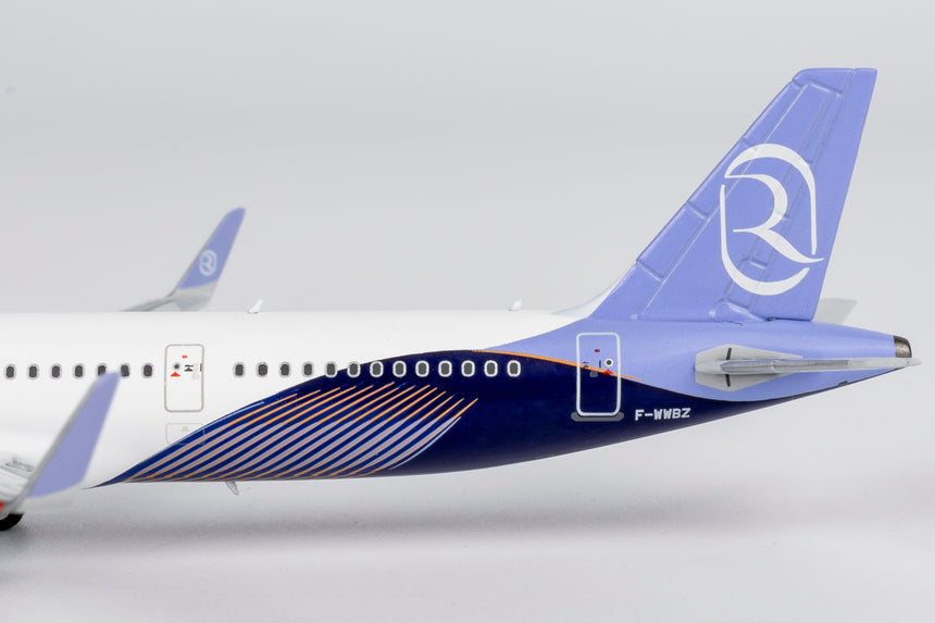 NG Models Riyadh Air (former XLR prototype painted in "Riyadh Air" livery for the upcoming Paris Air Show) Airbus A321XLR F-WWBZ 1/400 Aircraft Scale Model