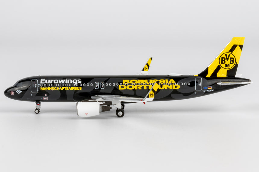 Eurowings "BVB FanAirbus" Livery Airbus A320-200/w D-AEWM 1/400 Aircraft Scale Model