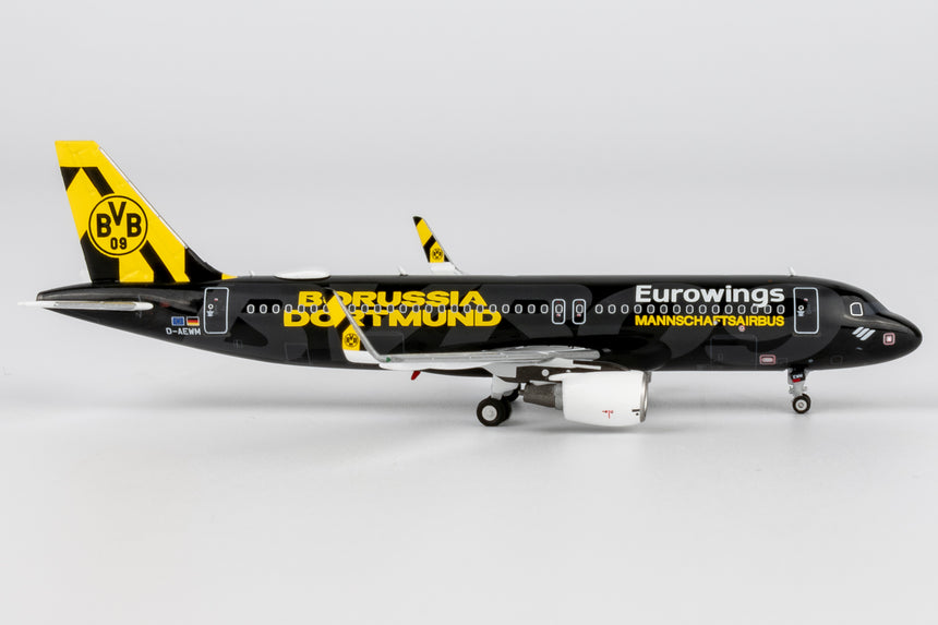 Eurowings "BVB FanAirbus" Livery Airbus A320-200/w D-AEWM 1/400 Aircraft Scale Model