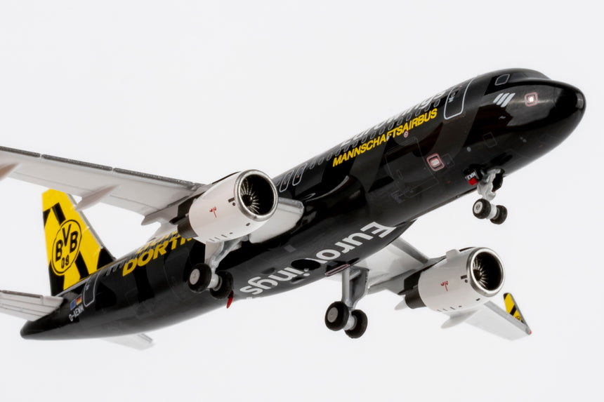 Eurowings "BVB FanAirbus" Livery Airbus A320-200/w D-AEWM 1/400 Aircraft Scale Model