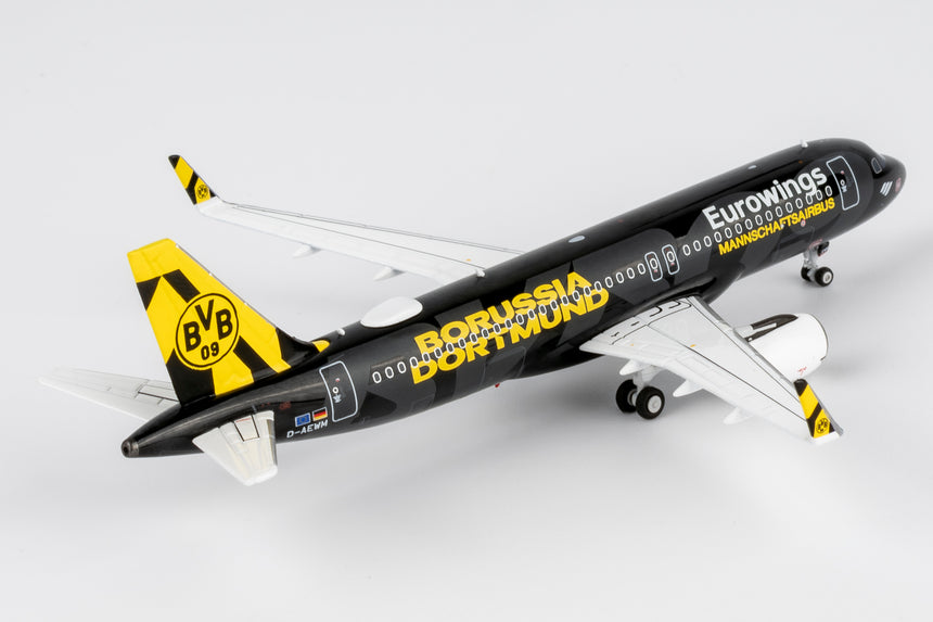 Eurowings "BVB FanAirbus" Livery Airbus A320-200/w D-AEWM 1/400 Aircraft Scale Model