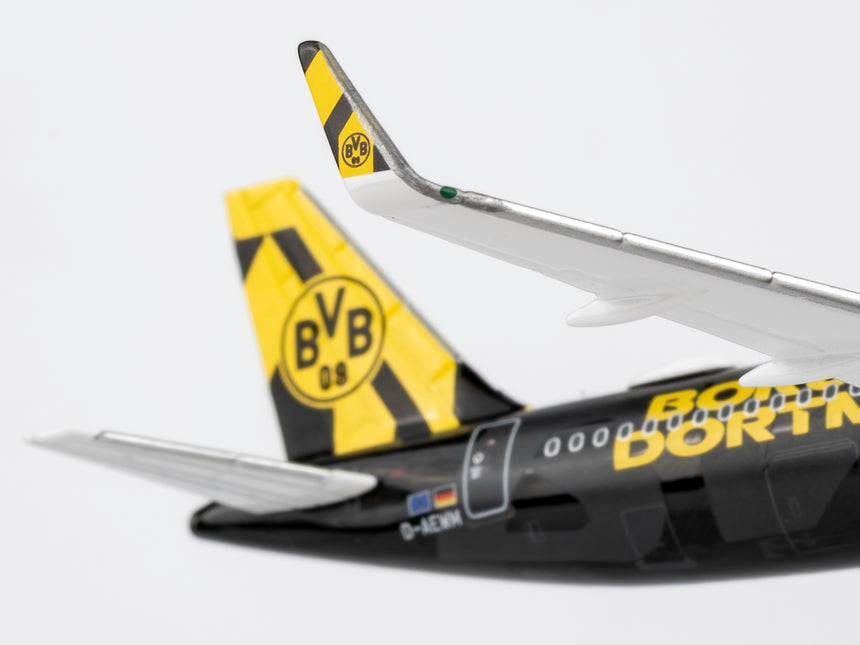 Eurowings "BVB FanAirbus" Livery Airbus A320-200/w D-AEWM 1/400 Aircraft Scale Model