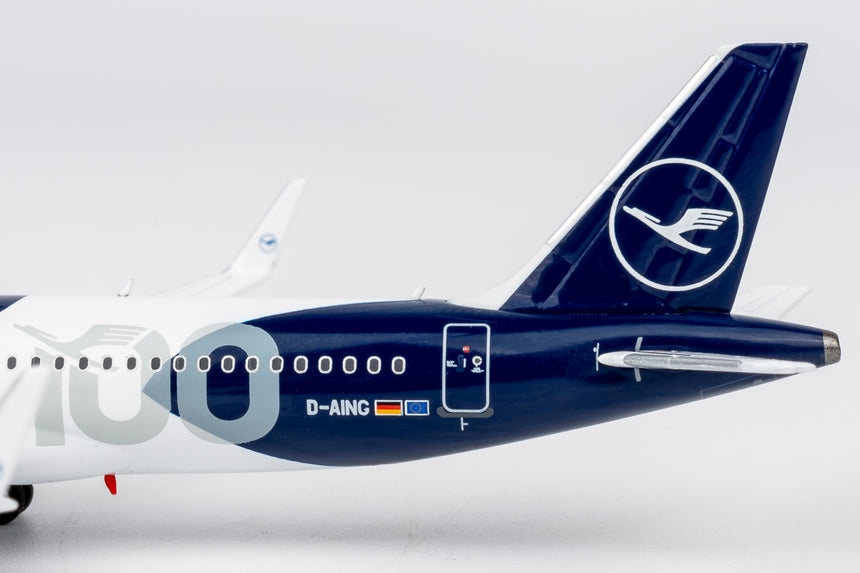 NG Models Lufthansa Airbus A320neo D-AING "100 Years Anniversary" (Ultimate) 1/400 Aircraft Scale Model