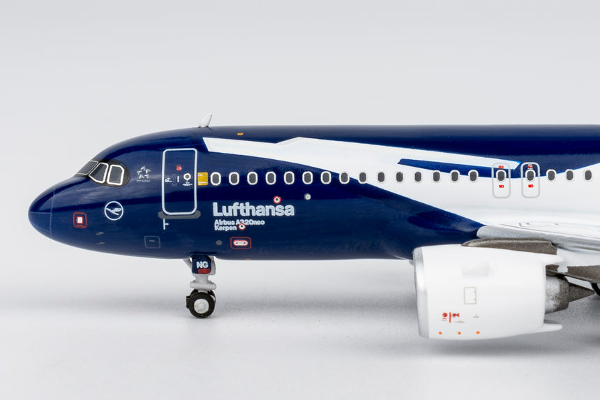 NG Models Lufthansa Airbus A320neo D-AING "100 Years Anniversary" 1/400 Aircraft Scale Model