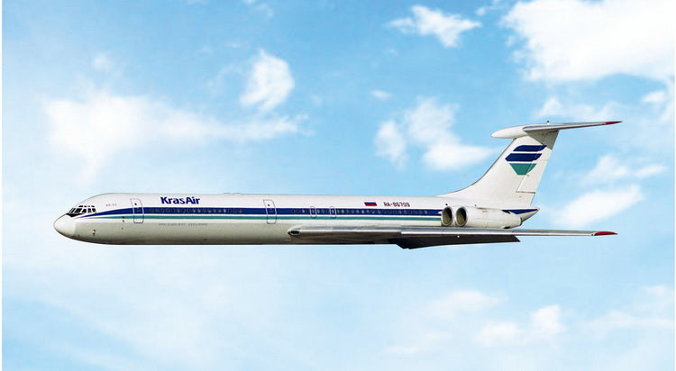 Phoenix KrasAir Ilyushin Il-62 RA-86453 1/400 Aircraft Scale Model