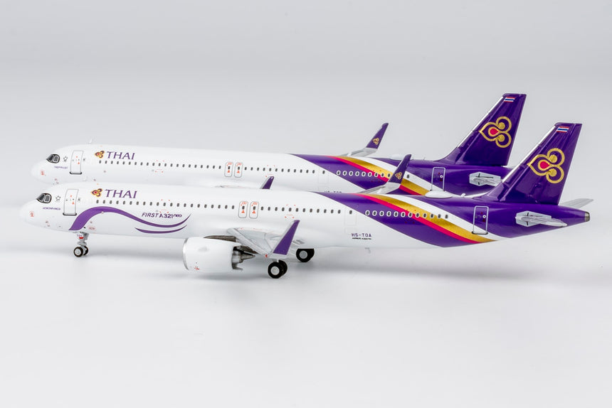 NG Models Thai Airways International Airbus A321neo HS-TOB named "Thepprasit" 1/400 Aircraft Scale Model