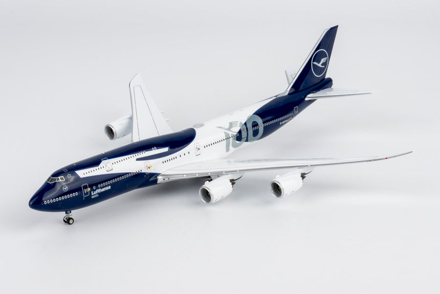 NG Models Lufthansa Boeing B747-8i D-ABYN 100 Years Anniversary; (Ultimate) 1/400 Aircraft Scale Model