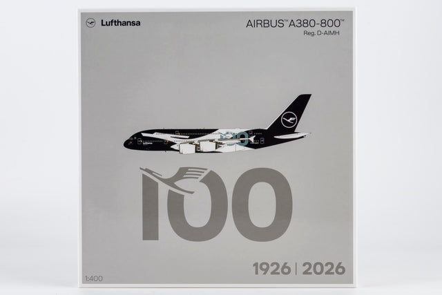 NG Models Lufthansa Airbus A380-800 D-AIMH (100th Anniversary livery) 1/400 Aircraft Scale Model