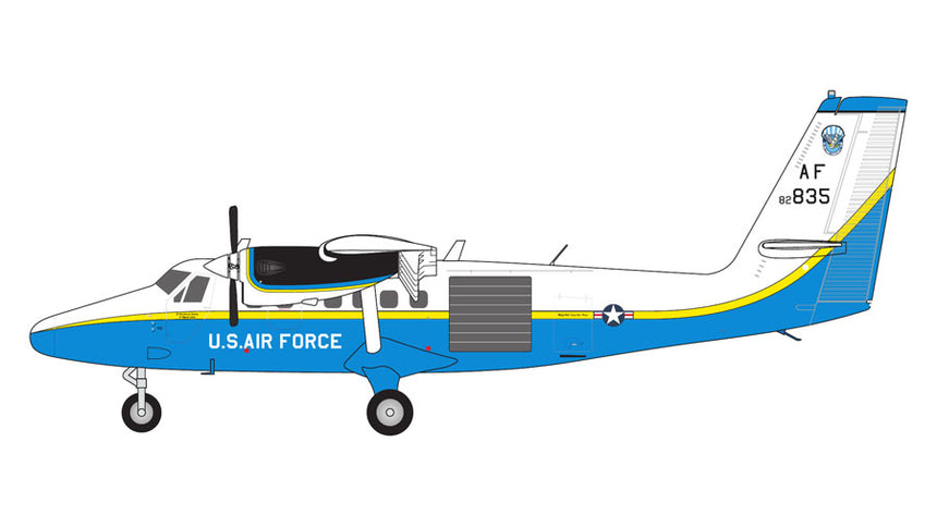 GeminiJets USAF UV-18B Twin Otter 82-0835 1/200 Aircraft Scale Model