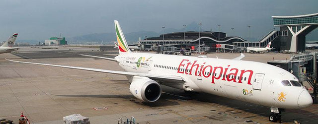 Aviation400 Ethiopian Airlines Boeing 787-9 Dreamliner ET-AXS (detachable gear) 1/400 Aircraft Scale Model