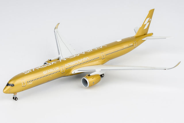 NG Models Starlux Airlines Airbus A350-1000 B-58554 (Airsorayama Golden) 1/400 Aircraft Scale Model