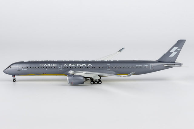 NG Models Starlux Airlines Airbus A350-1000 B-58553 (Airsorayama Silver) 1/400 Aircraft Scale Model