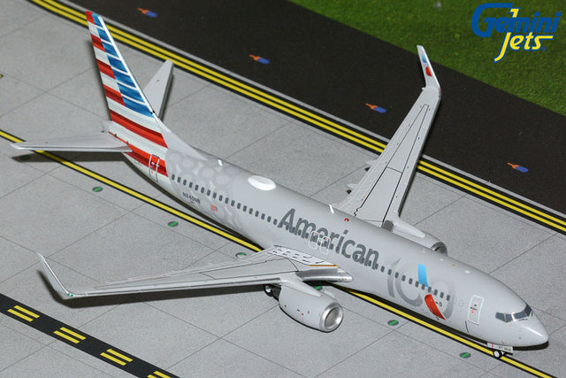 GeminiJets American Airlines Boeing B737-800W N840NN 100 Centennial Livery 1/200