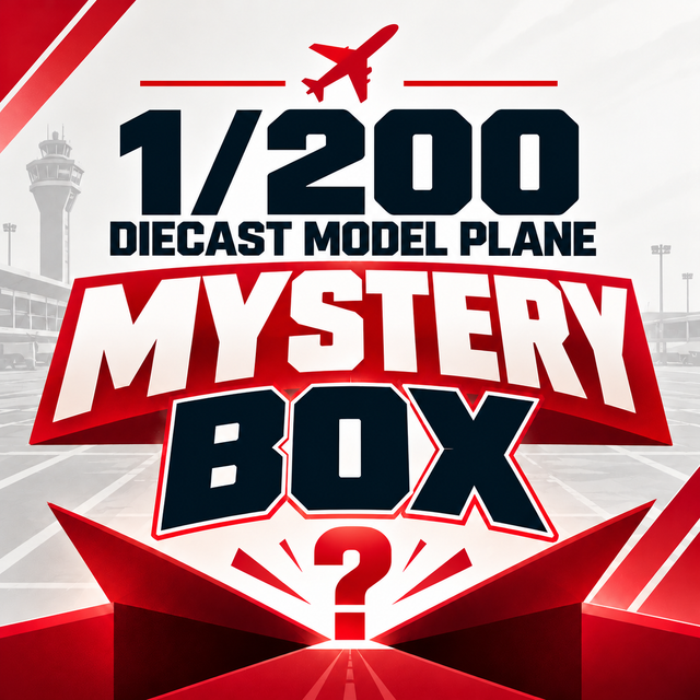 1/200 Diecast Mystery Box | One Random 1/200 Diecast Aircraft Model