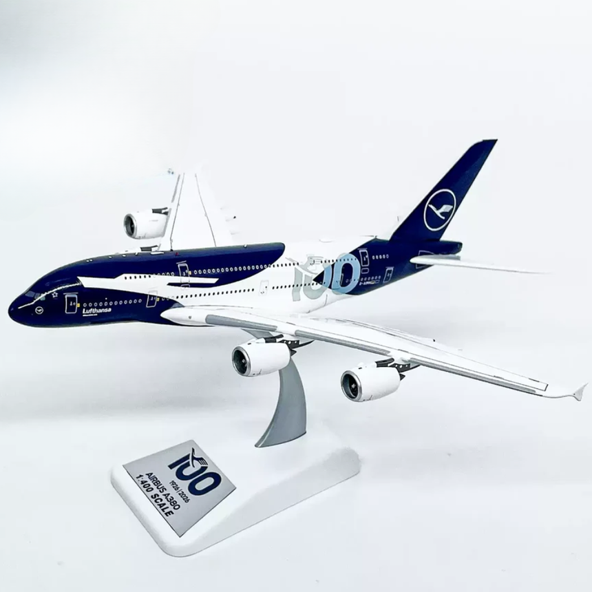 Aviation400 Lufthansa Airbus A380-841 D-AIMH (detachable gear) 1/400 Aircraft Scale Model