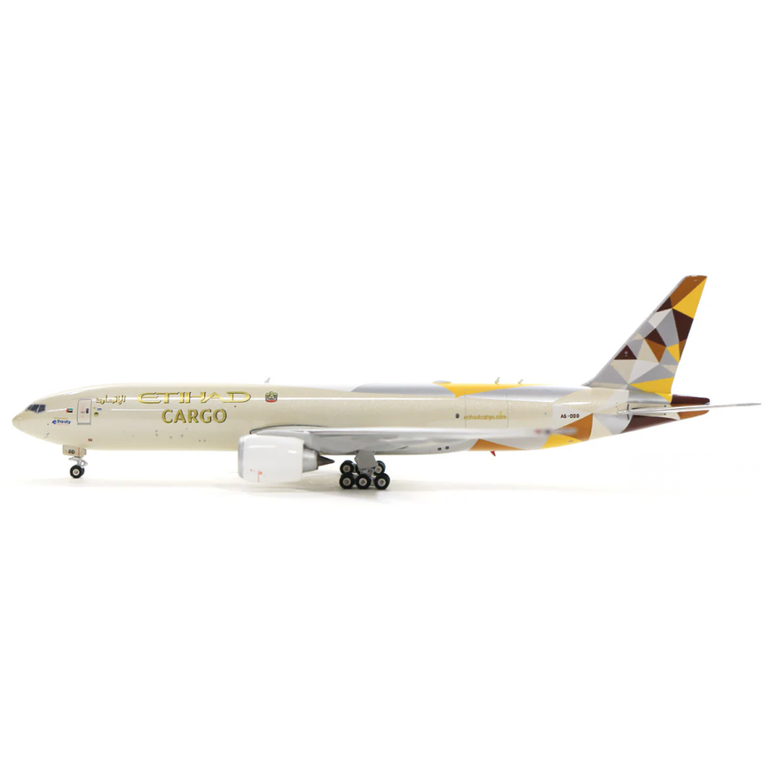 Phoenix Etihad Cargo Boeing 777-FFX A6-DDD 1/400 Aircraft Scale Model
