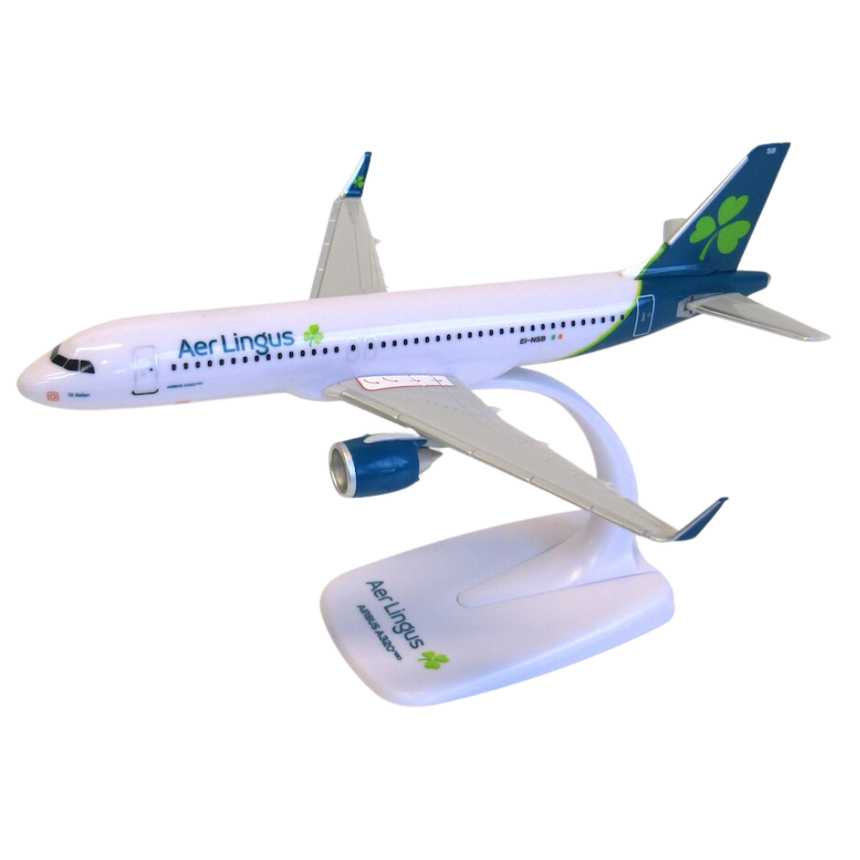 PPC Models Aer Lingus Airbus A320 Neo EI-NSB 1/200 Aircraft Scale Model