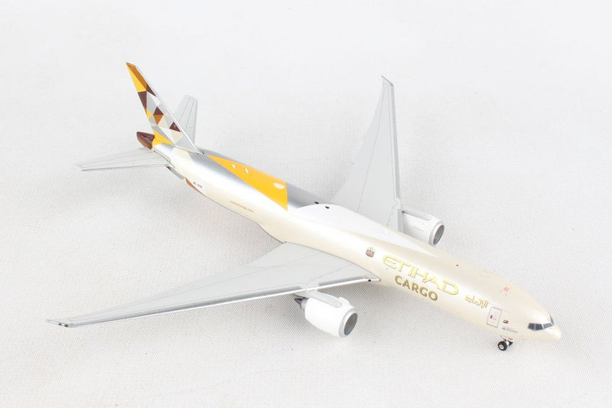 Phoenix Etihad Cargo Boeing 777-FFX A6-DDD 1/400 Aircraft Scale Model