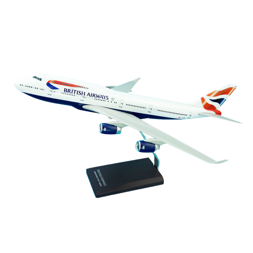 AeroClix British Airways Boeing 747-400 G-CIVY 1/200 Aircraft Scale Model