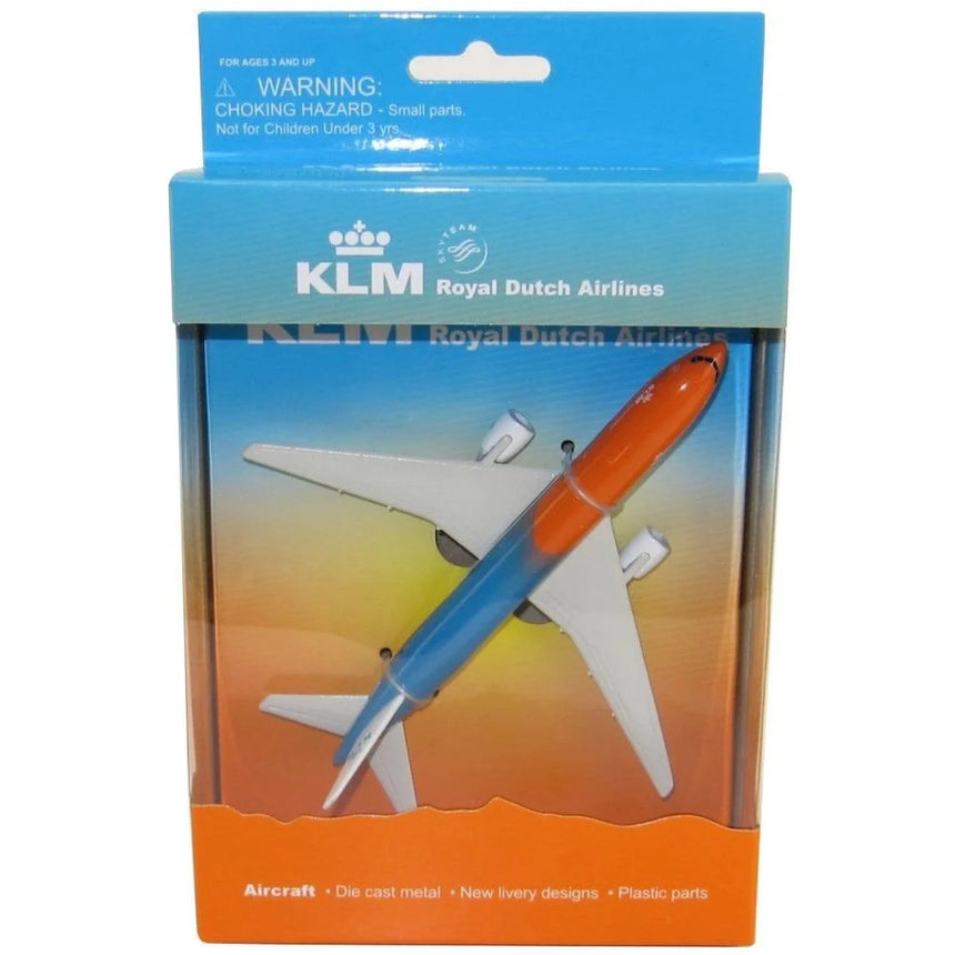 KLM Boeing 777-300 Orange Pride Airplane Model Toy