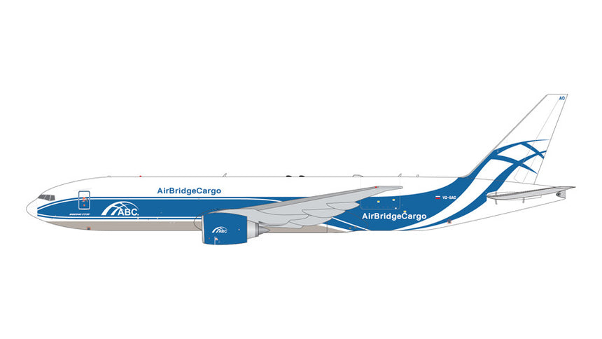 GeminiJets Air Bridge Cargo Boeing 777-200LRF VQ-BAO 1/400 GJABW1949