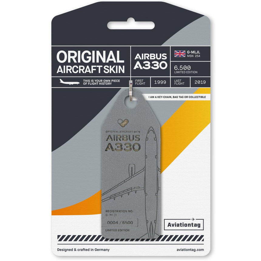 Aviationtag Thomas Cook Airbus A330-200 G-MLJL Grey