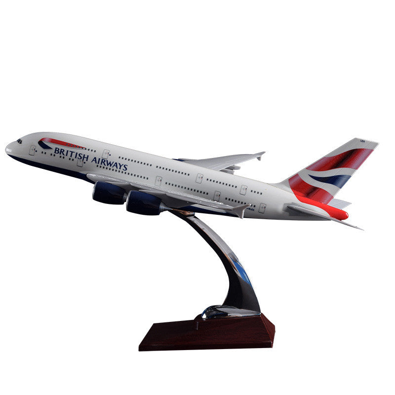 British Airways Airbus A380-800 Resin Aircraft Model (47cm) G-XLEA 1/200 Aircraft Scale Model